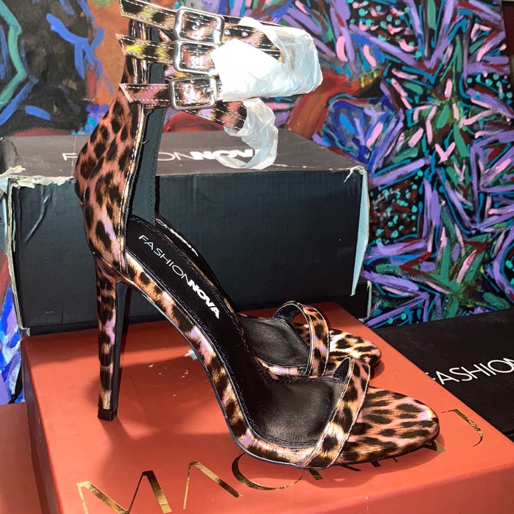 Leopard Print Heels